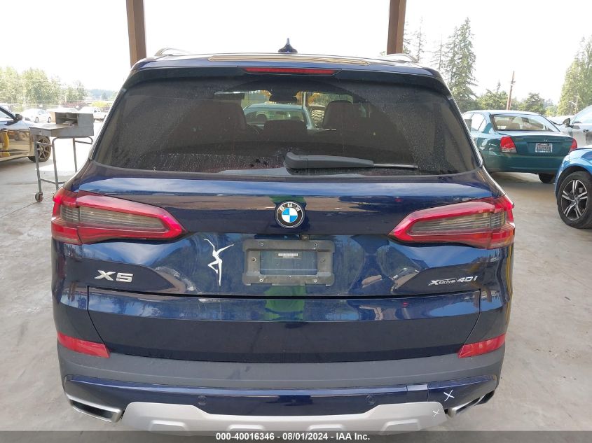2019 BMW X5 xDrive40I VIN: 5UXCR6C53KLL24203 Lot: 40016346