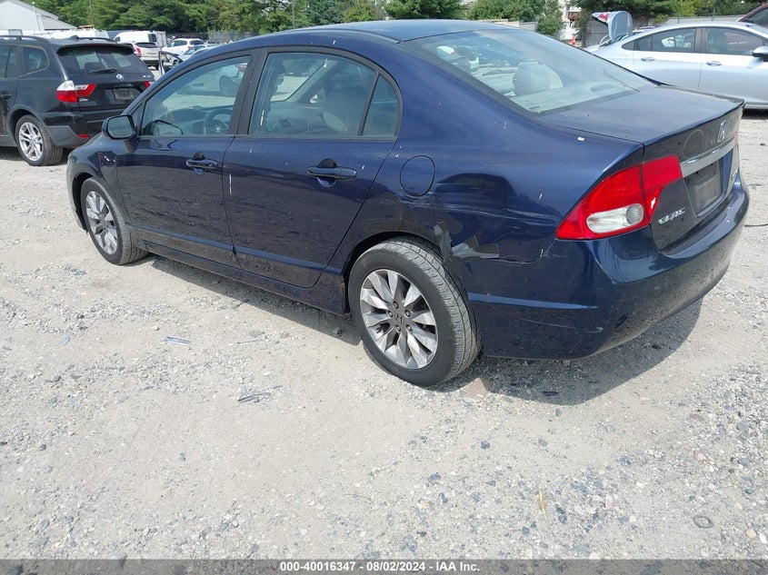 2010 Honda Civic Ex VIN: 19XFA1F87AE021348 Lot: 40016347