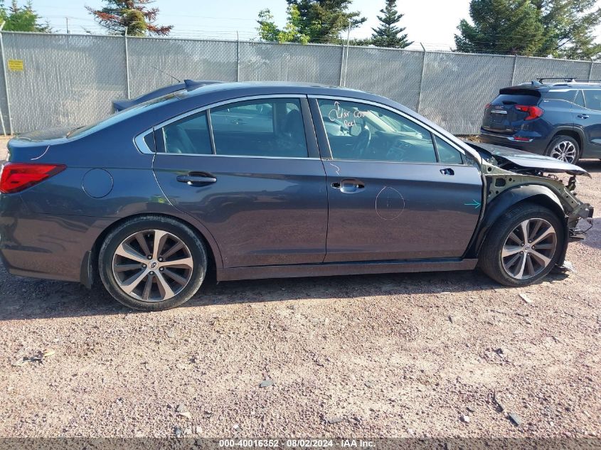 2016 Subaru Legacy 2.5I Limited VIN: 4S3BNBJ69G3005960 Lot: 40016352