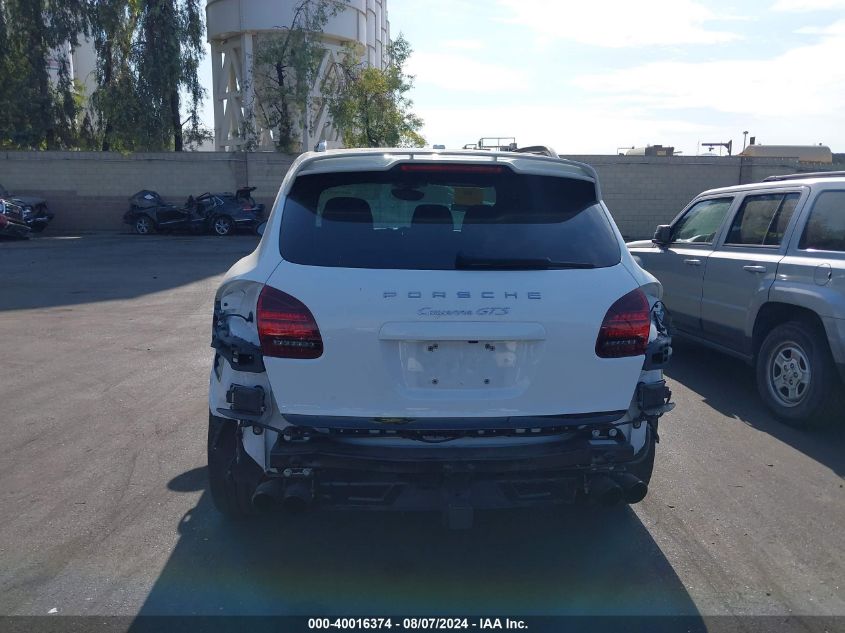 2014 Porsche Cayenne Gts VIN: WP1AD2A28ELA76817 Lot: 40016374