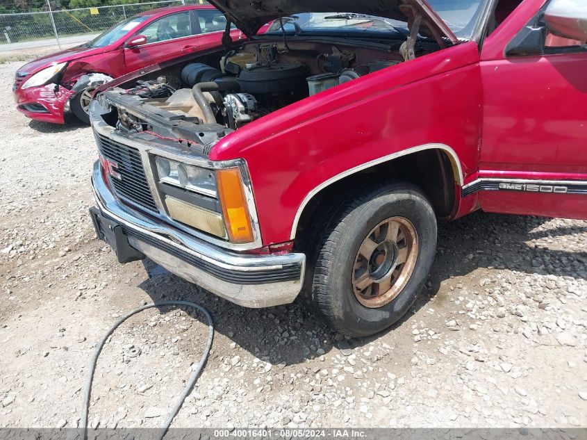 1993 GMC Sierra C1500 VIN: 1GTDC14K9PZ506202 Lot: 40016401