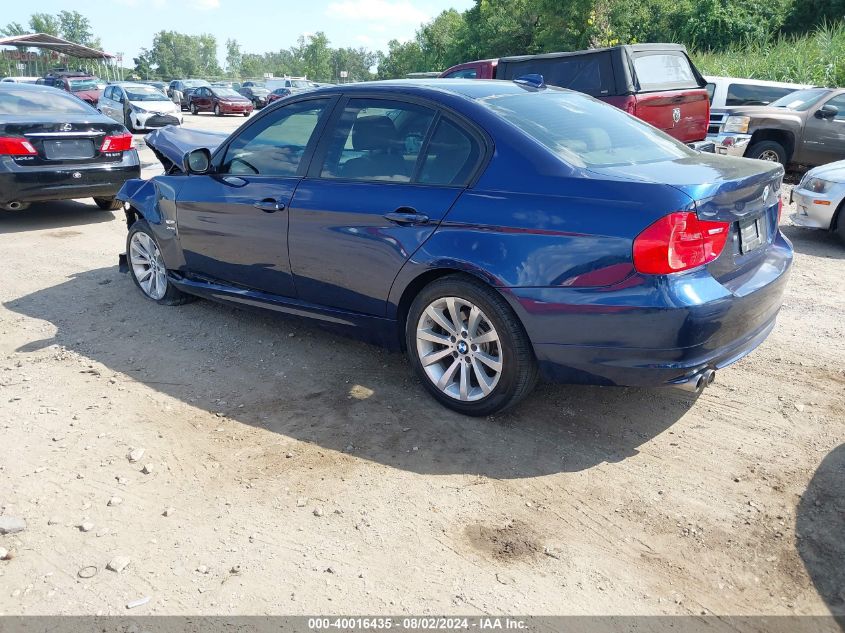 2011 BMW 328I xDrive VIN: WBAPK5G50BNN79100 Lot: 40016435