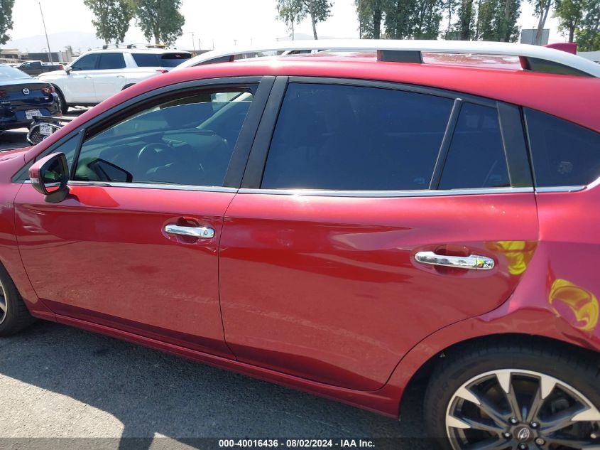 2020 Subaru Impreza Limited 5-Door VIN: 4S3GTAU69L3722757 Lot: 40016436