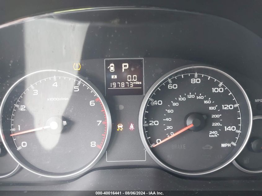 2013 Subaru Outback 2.5I Premium VIN: 4S4BRCGC9D3260364 Lot: 40016441