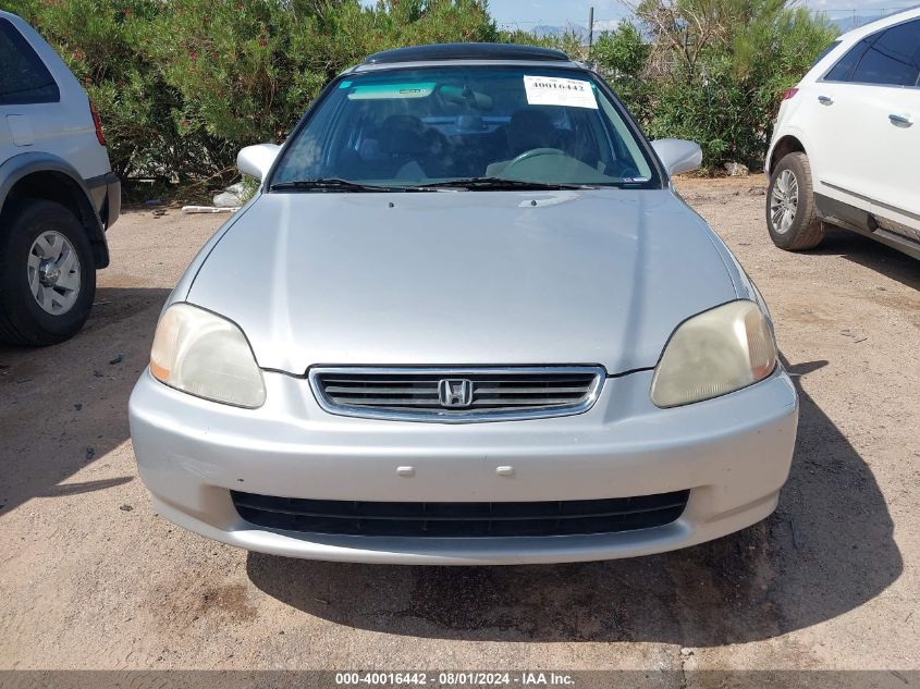 1998 Honda Civic Ex VIN: 2HGEJ8544WH521029 Lot: 40016442