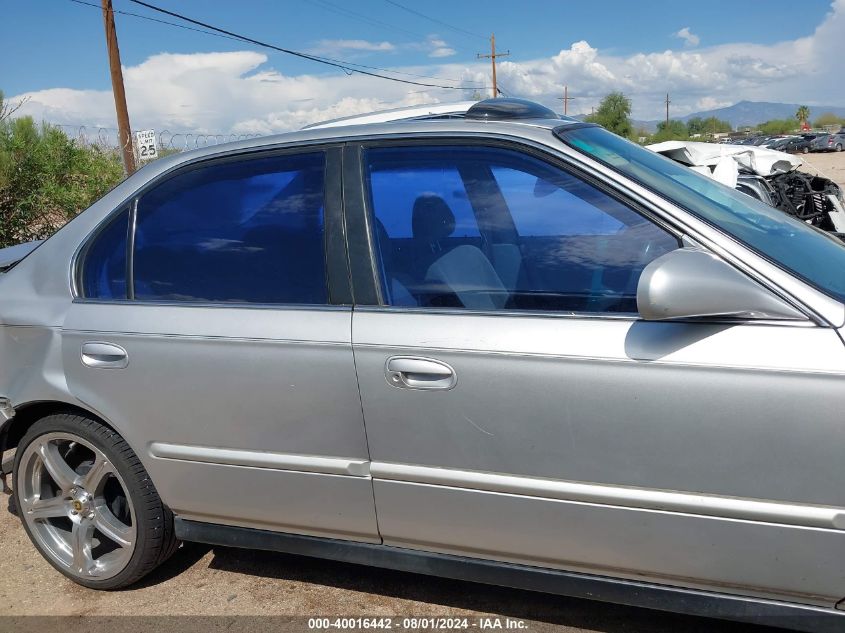 1998 Honda Civic Ex VIN: 2HGEJ8544WH521029 Lot: 40016442