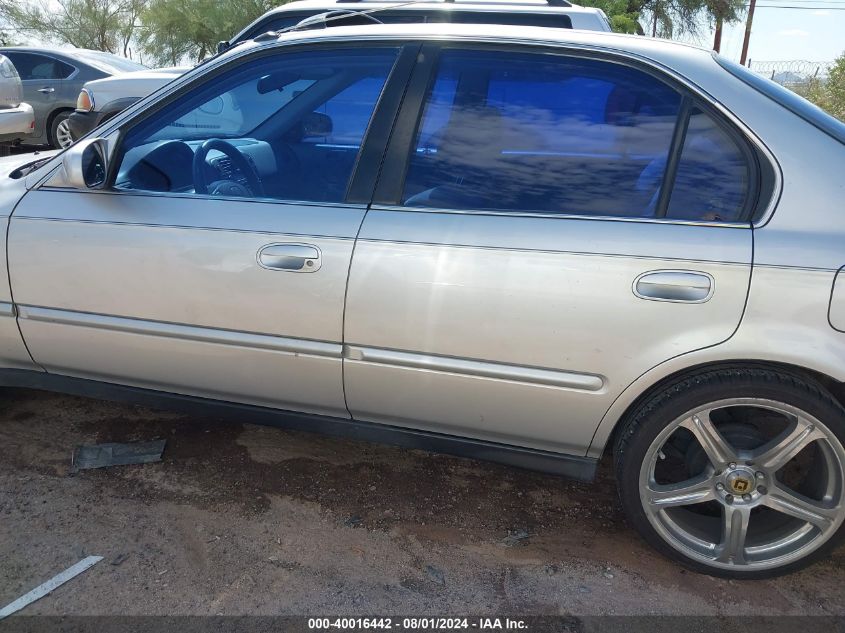 1998 Honda Civic Ex VIN: 2HGEJ8544WH521029 Lot: 40016442