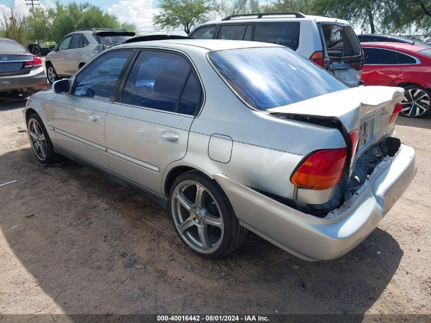 1998 Honda Civic Ex VIN: 2HGEJ8544WH521029 Lot: 40016442