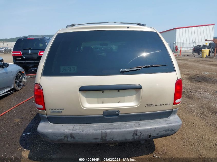 1998 Dodge Grand Caravan Se VIN: 1B4GP44G5WB621088 Lot: 40016454