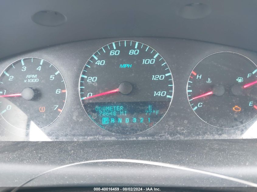 2009 Chevrolet Impala 1Lt VIN: 2G1WT57K991325116 Lot: 40016459