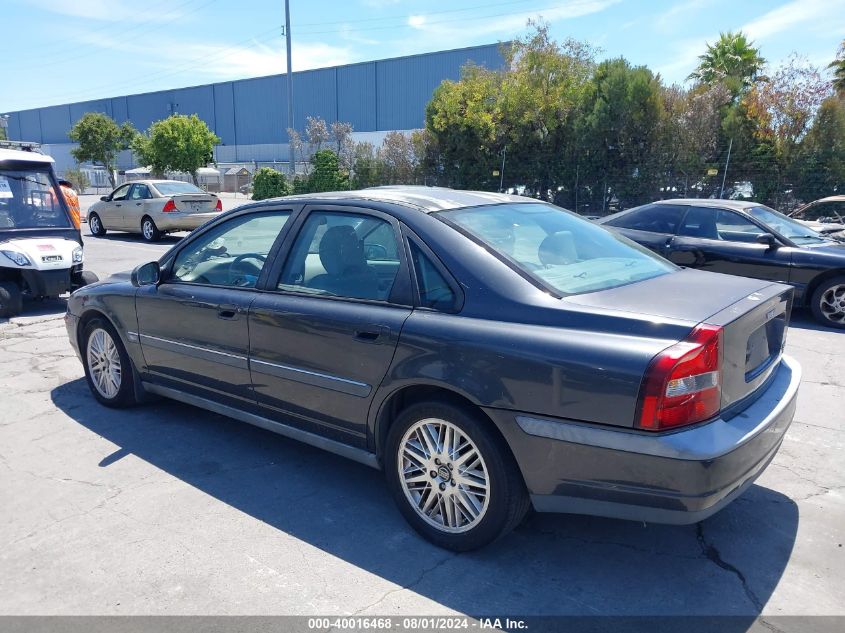 2000 Volvo S80 T6 Turbo VIN: YV1TS90D7Y1125995 Lot: 40016468