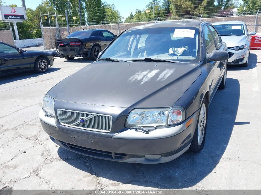 2000 Volvo S80 T6 Turbo VIN: YV1TS90D7Y1125995 Lot: 40016468