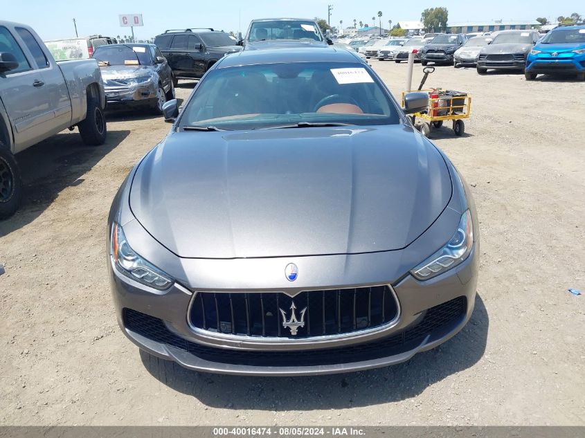 2014 Maserati Ghibli VIN: ZAM57XSA5E1082157 Lot: 40016474