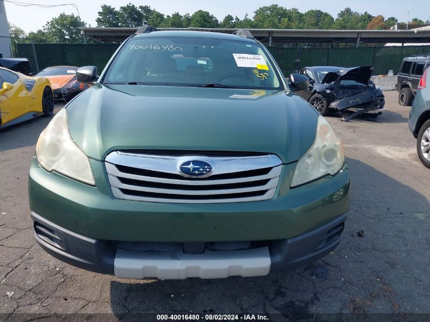 2010 Subaru Outback 2.5I VIN: 4S4BRBAC0A3370217 Lot: 40016480