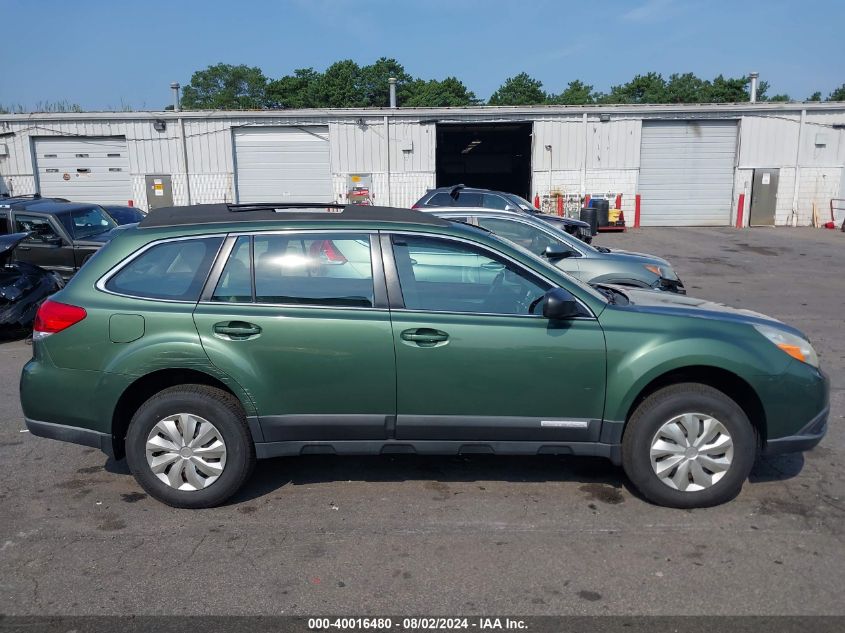 2010 Subaru Outback 2.5I VIN: 4S4BRBAC0A3370217 Lot: 40016480