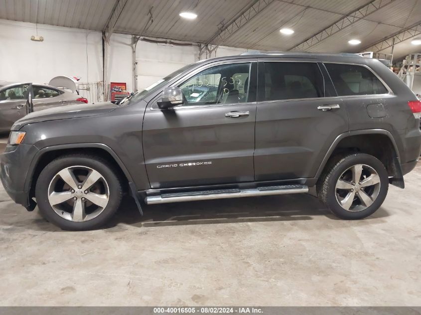 2015 Jeep Grand Cherokee Overland VIN: 1C4RJFCG4FC768281 Lot: 40016505