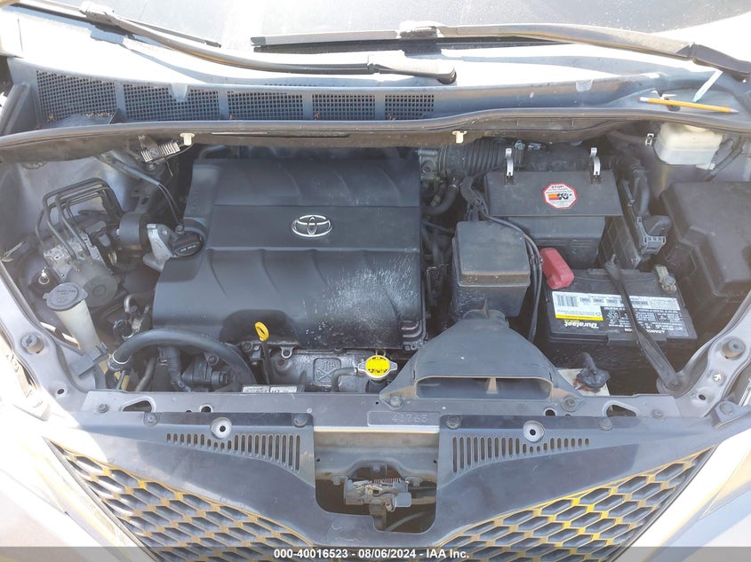 2011 Toyota Sienna Se VIN: 5TDXK3DC9BS159534 Lot: 40016523