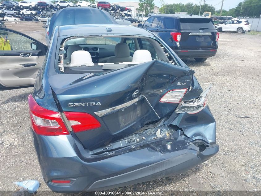 2017 Nissan Sentra Sv VIN: 3N1AB7AP3HY285803 Lot: 40016541