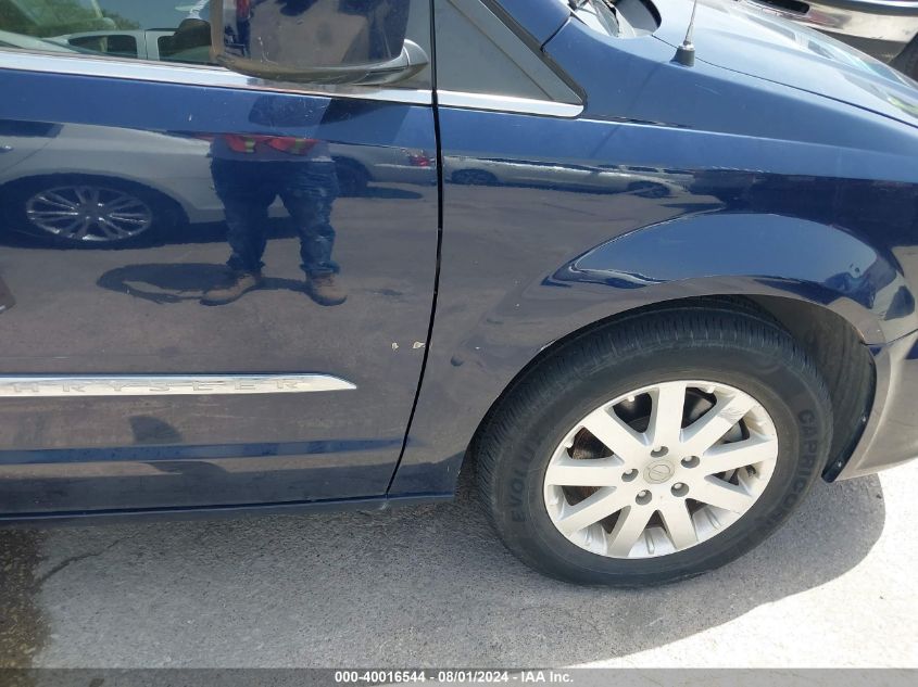 2016 Chrysler Town & Country Touring VIN: 2C4RC1BG3GR294394 Lot: 40016544