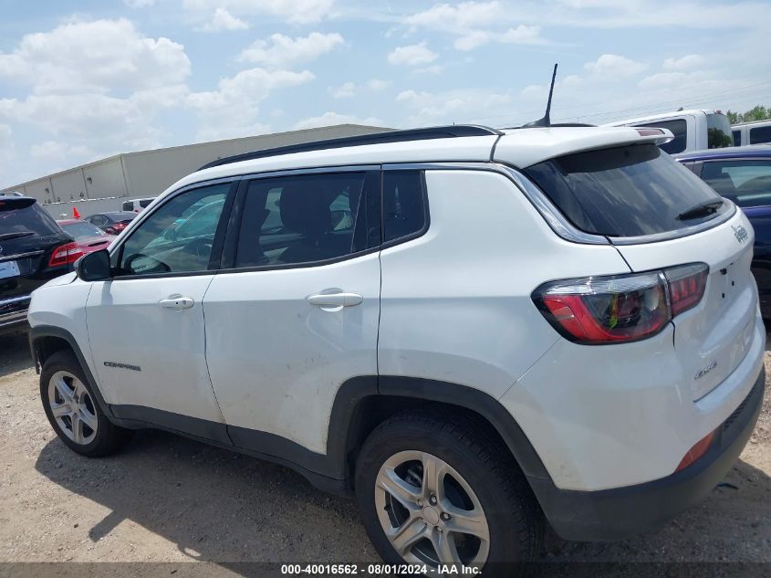 2024 Jeep Compass Latitude 4X4 VIN: 3C4NJDBN5RT604338 Lot: 40016562