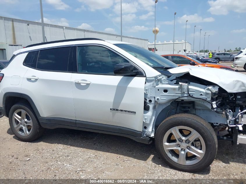 2024 Jeep Compass Latitude 4X4 VIN: 3C4NJDBN5RT604338 Lot: 40016562