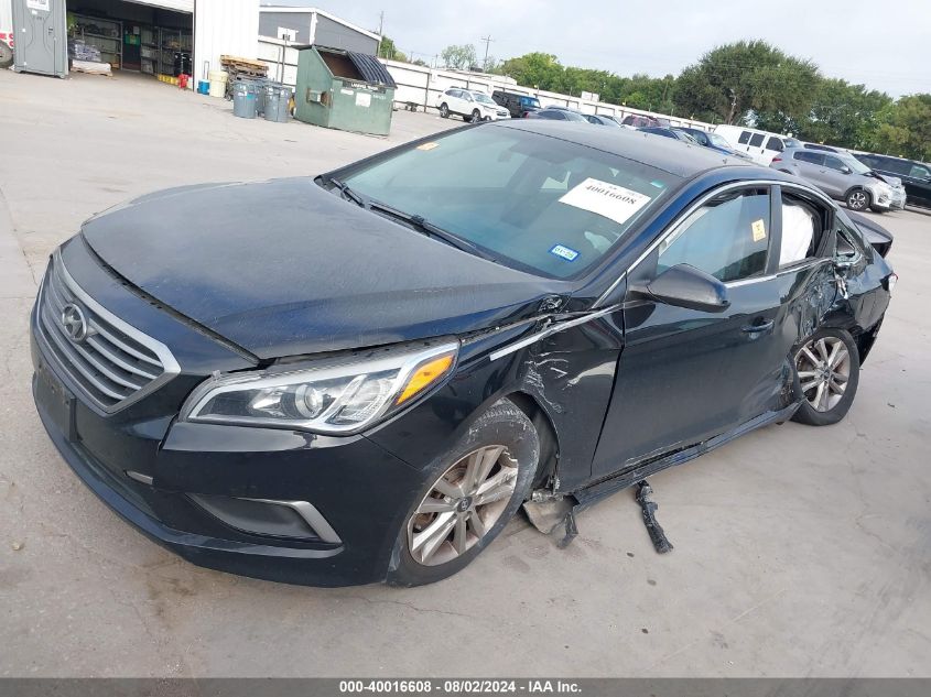 5NPE24AF8HH584267 2017 HYUNDAI SONATA - Image 2