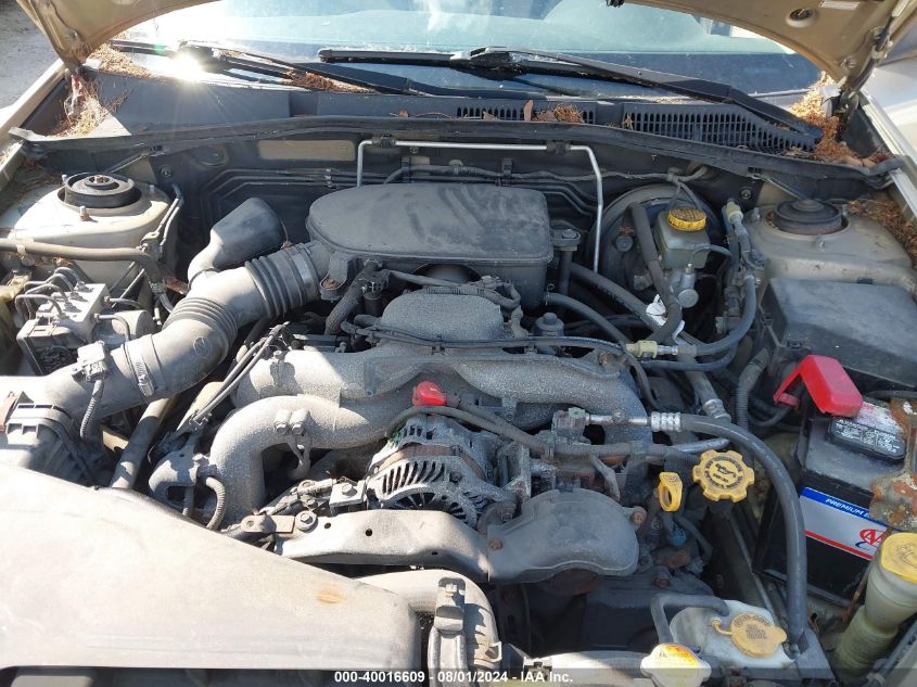 2008 Subaru Outback 2.5I Limited/2.5I Limited L.l. Bean Edition VIN: 4S4BP62C087361905 Lot: 40016609