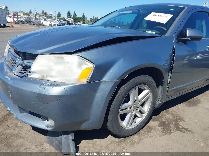 2010 Dodge Avenger R/T VIN: 1B3CC5FB5AN141436 Lot: 40016646