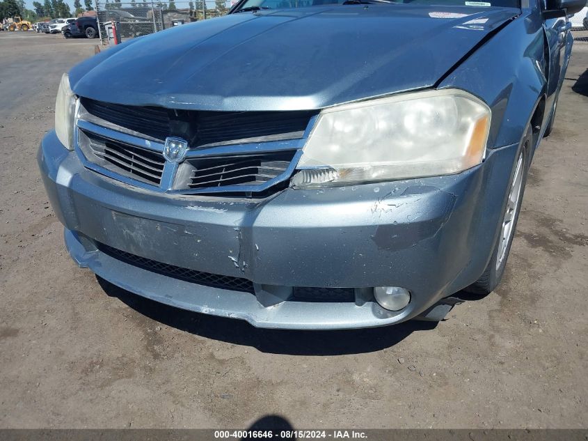 2010 Dodge Avenger R/T VIN: 1B3CC5FB5AN141436 Lot: 40016646