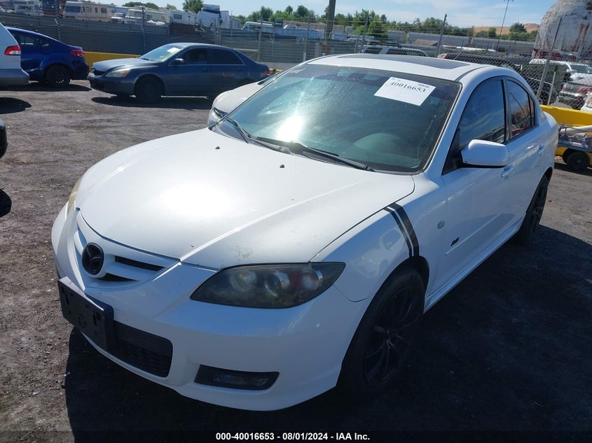 2008 Mazda Mazda3 S Grand Touring VIN: JM1BK324781112885 Lot: 40016653