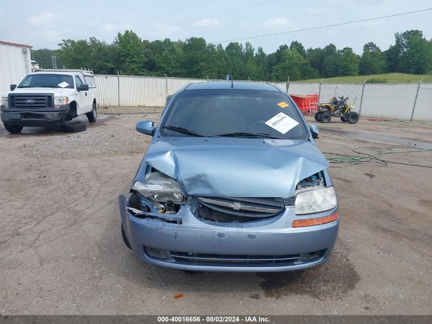 2006 Chevrolet Aveo Ls VIN: KL1TD56696B681340 Lot: 40016656