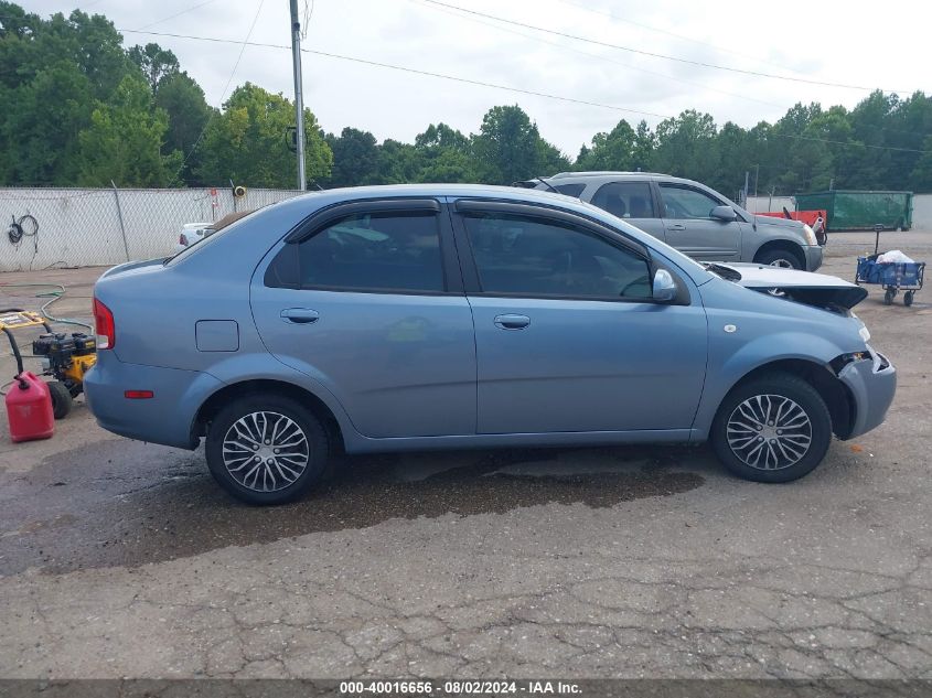 2006 Chevrolet Aveo Ls VIN: KL1TD56696B681340 Lot: 40016656