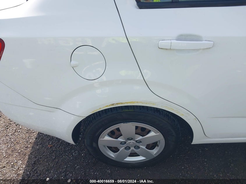 2014 Chevrolet Sonic Ls Auto VIN: 1G1JA5SHXE4206355 Lot: 40016659