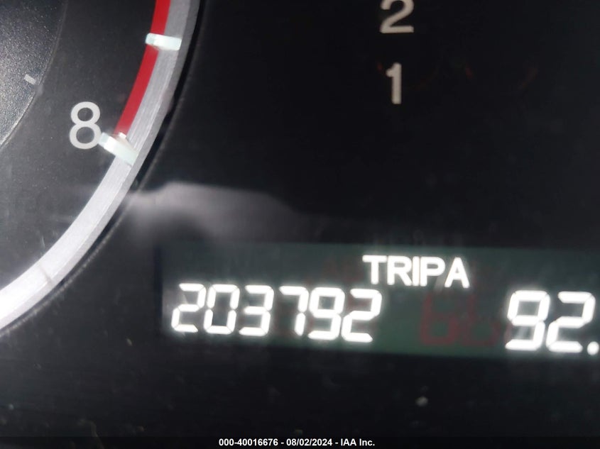 2009 Honda Accord Exl VIN: 1HGCS22869A008392 Lot: 40016676