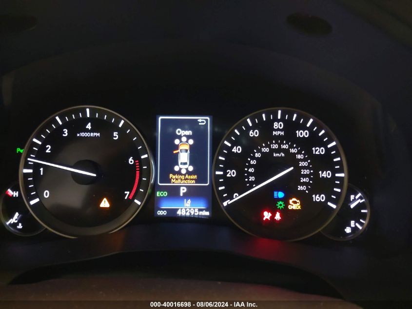 2018 Lexus Es 350 VIN: 58ABK1GG5JU110486 Lot: 40016698