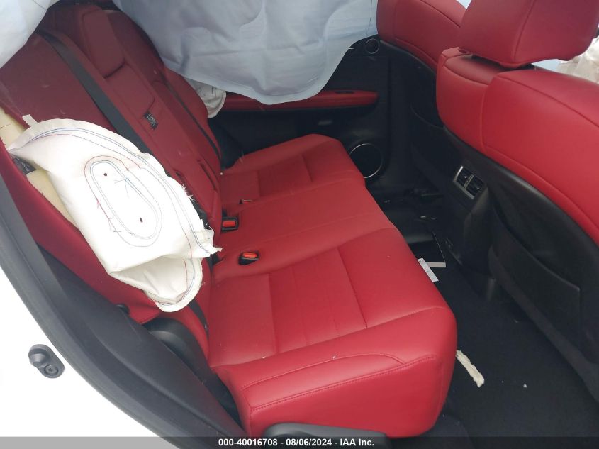 2022 Lexus Rx 450H F Sport Handling VIN: 2T2YGMDA5NC088352 Lot: 40016708