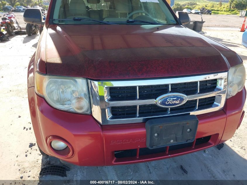 2008 Ford Escape Xlt VIN: 1FMCU93138KB09462 Lot: 40016717