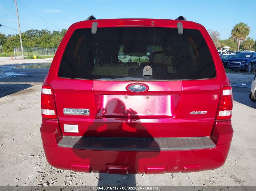 2008 Ford Escape Xlt VIN: 1FMCU93138KB09462 Lot: 40016717