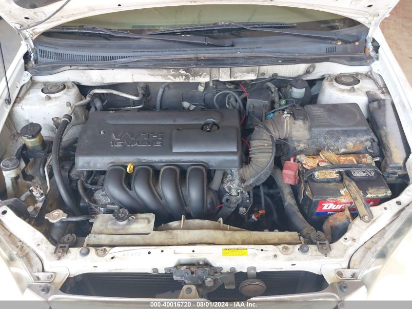 2003 Toyota Corolla Le VIN: 1NXBR32E93Z028817 Lot: 40016720