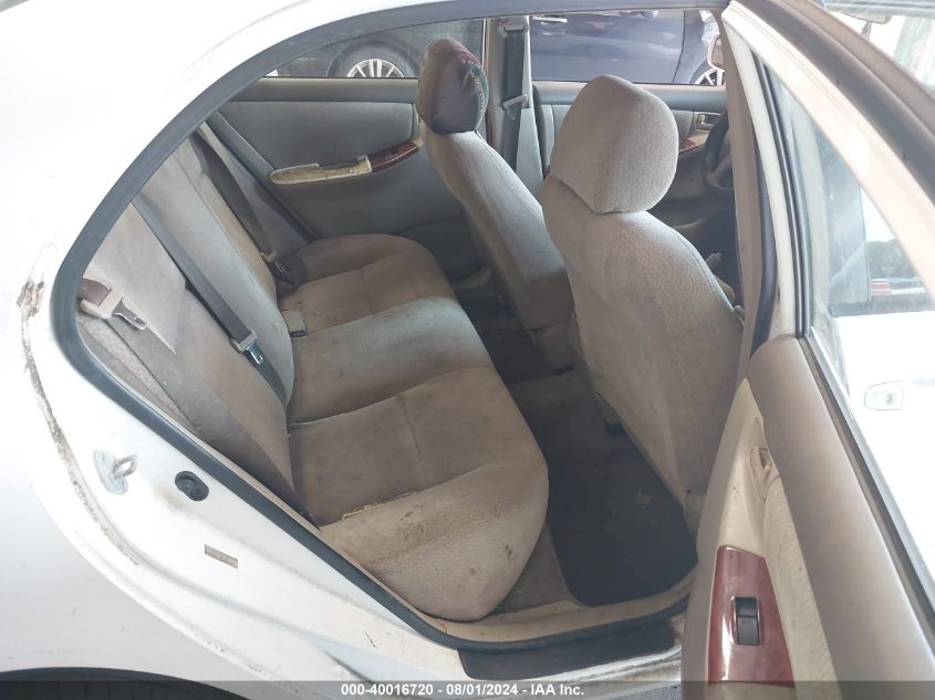 2003 Toyota Corolla Le VIN: 1NXBR32E93Z028817 Lot: 40016720