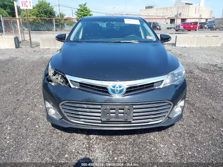 2015 Toyota Avalon Hybrid Xle Touring VIN: 4T1BD1EB4FU037319 Lot: 40016724