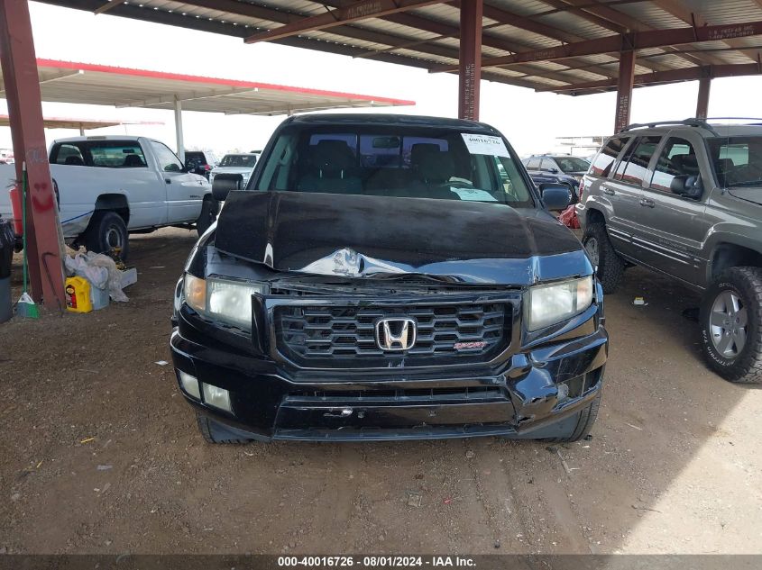 2012 Honda Ridgeline Sport VIN: 5FPYK1F7XCB451098 Lot: 40016726