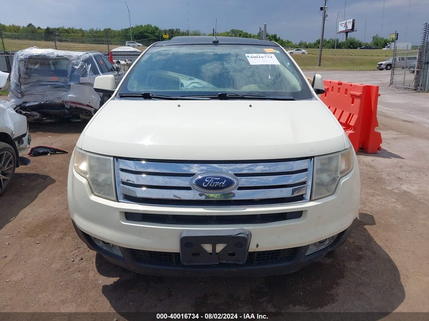 2007 Ford Edge Sel Plus VIN: 2FMDK49C57BA86135 Lot: 40016734