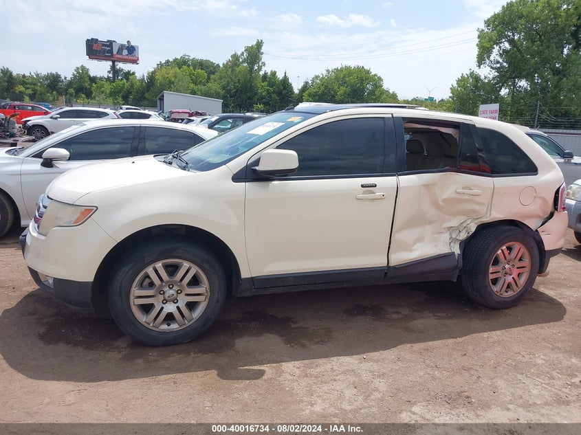 2007 Ford Edge Sel Plus VIN: 2FMDK49C57BA86135 Lot: 40016734