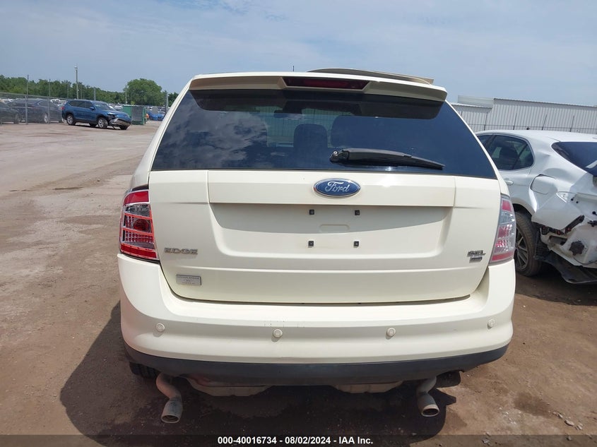 2007 Ford Edge Sel Plus VIN: 2FMDK49C57BA86135 Lot: 40016734