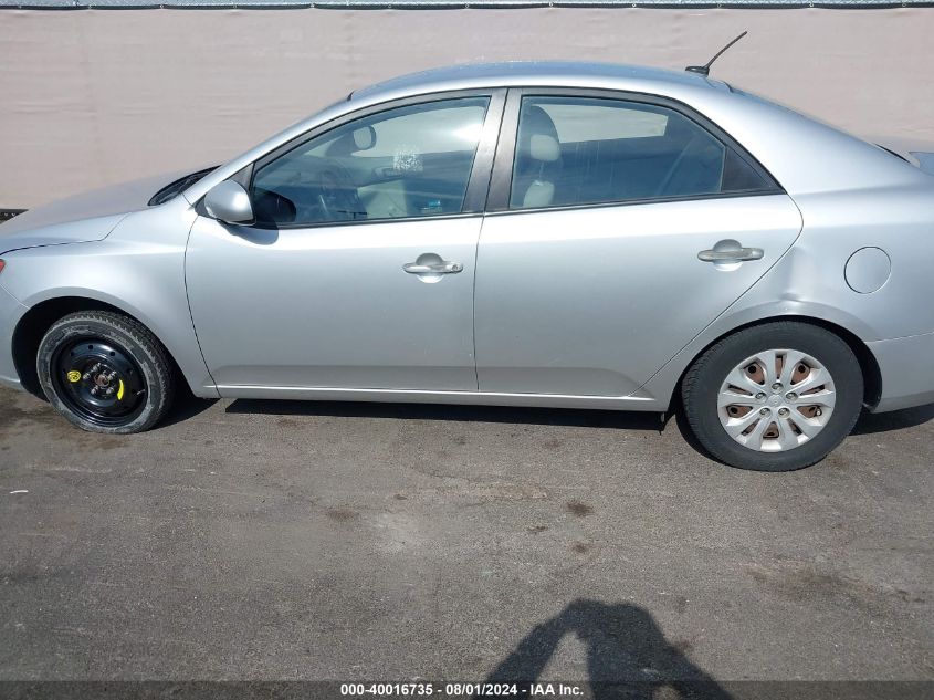 2010 Kia Forte Lx VIN: KNAFT4A27A5249261 Lot: 40016735