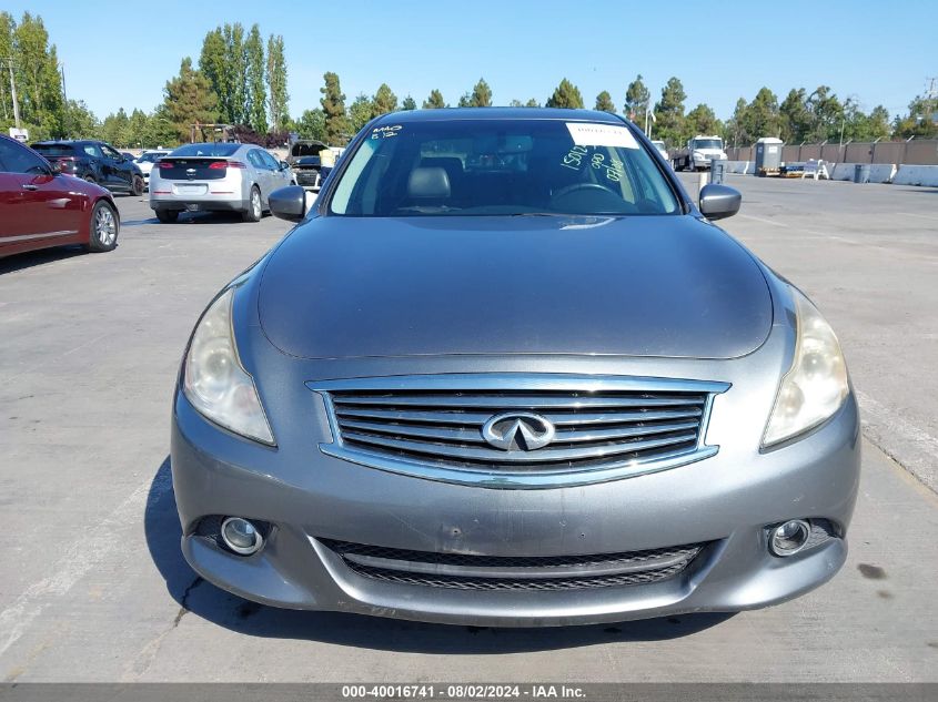 2013 Infiniti G37 Journey VIN: JN1CV6AP0DM304914 Lot: 40016741