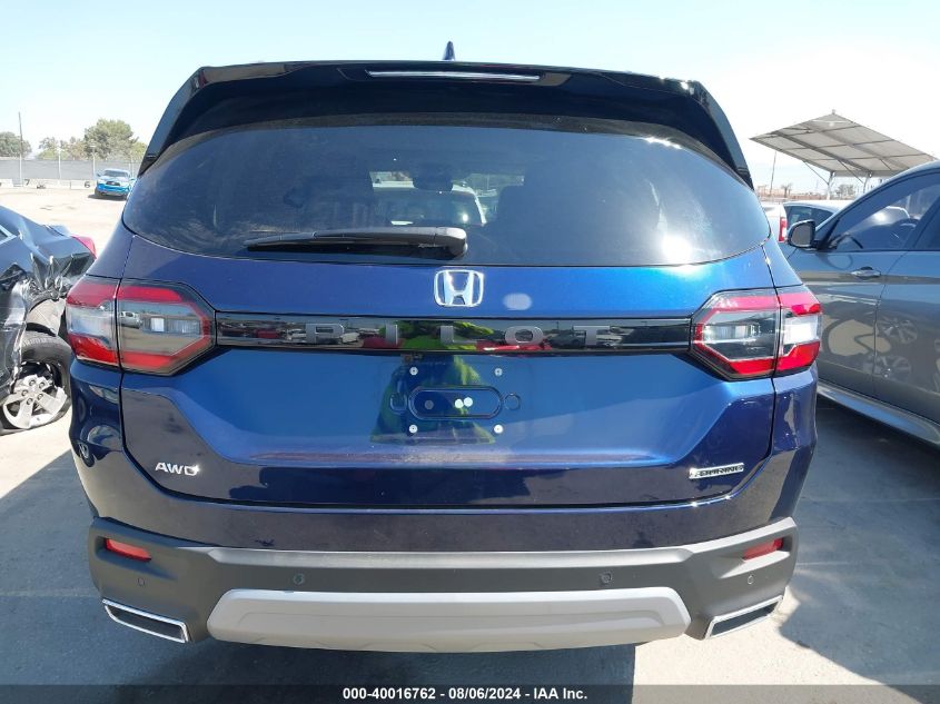 2024 Honda Pilot Awd Touring VIN: 5FNYG1H77RB013980 Lot: 40016762