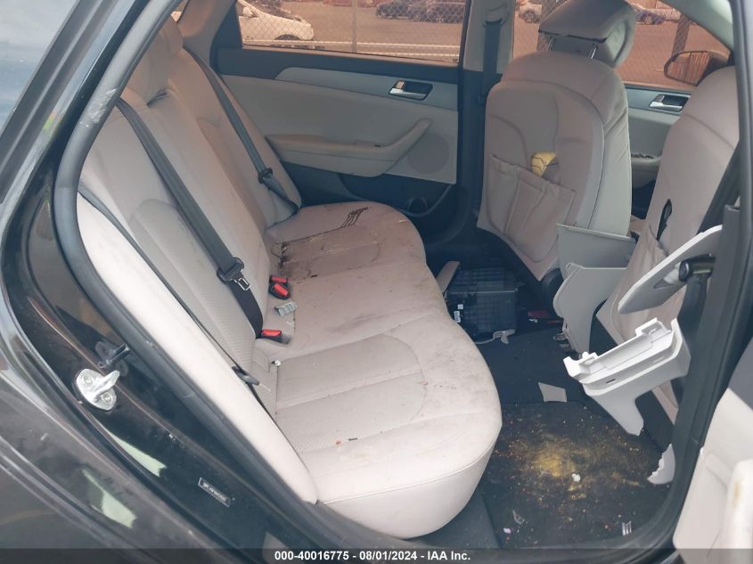 2017 Hyundai Sonata Se VIN: 5NPE24AF9HH528287 Lot: 40016775