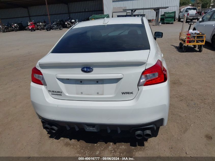 2015 Subaru Wrx Limited VIN: JF1VA1G6XF8801277 Lot: 40016777